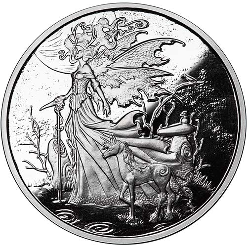 1 Red Queen - Amy Brown Collection - 1oz .999 Silver Proof Round