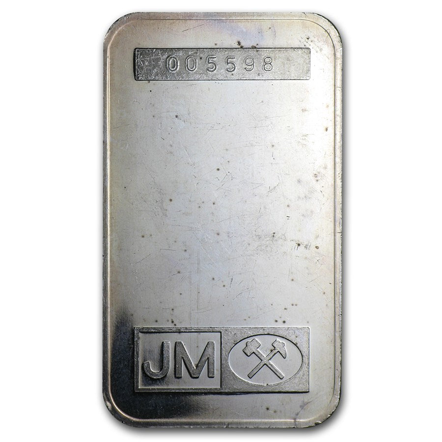Johnson Matthey Scotiabank Bar 1oz, .999 Fine Silver