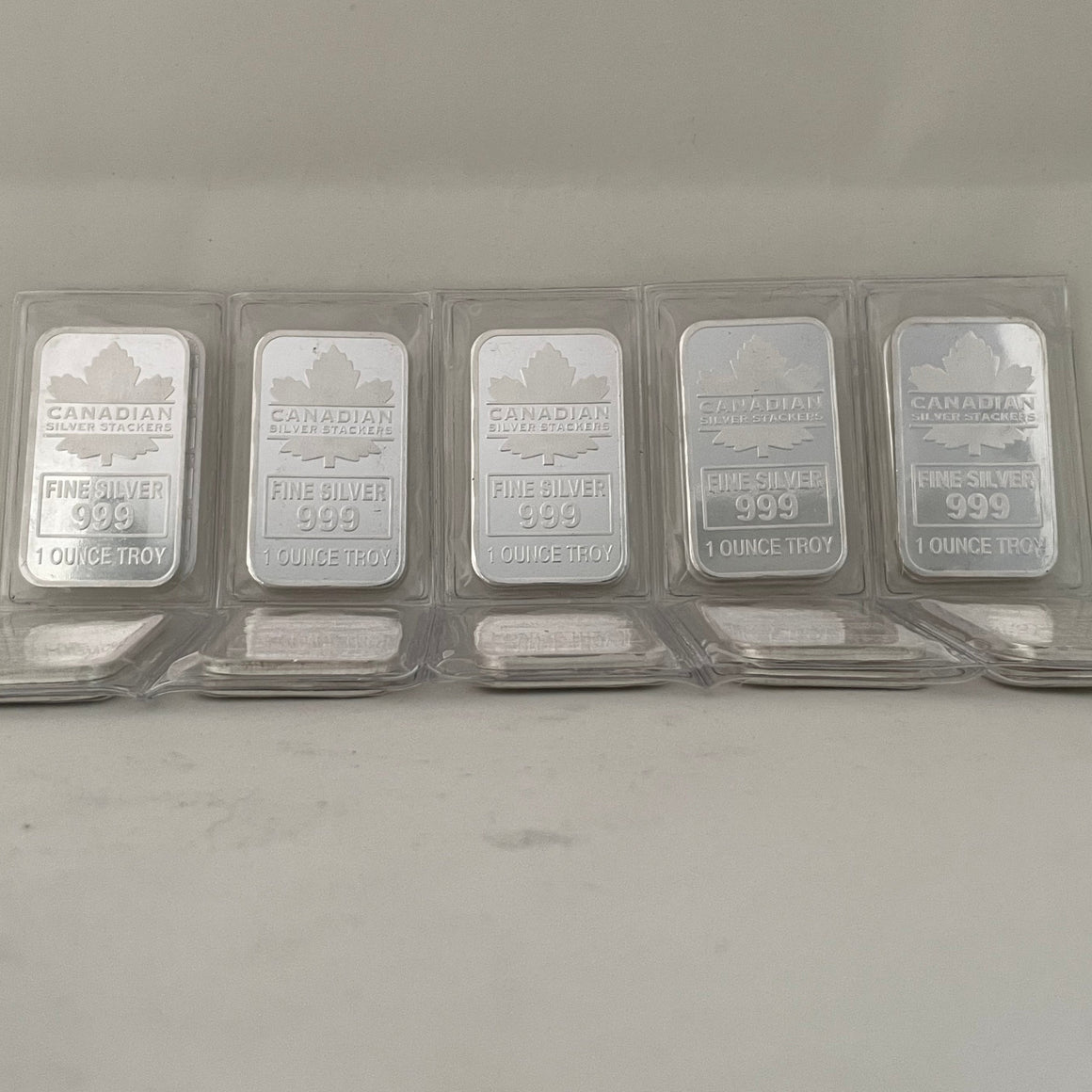 CSS Canadian Silver Stackers 1oz .999 Silver Bar