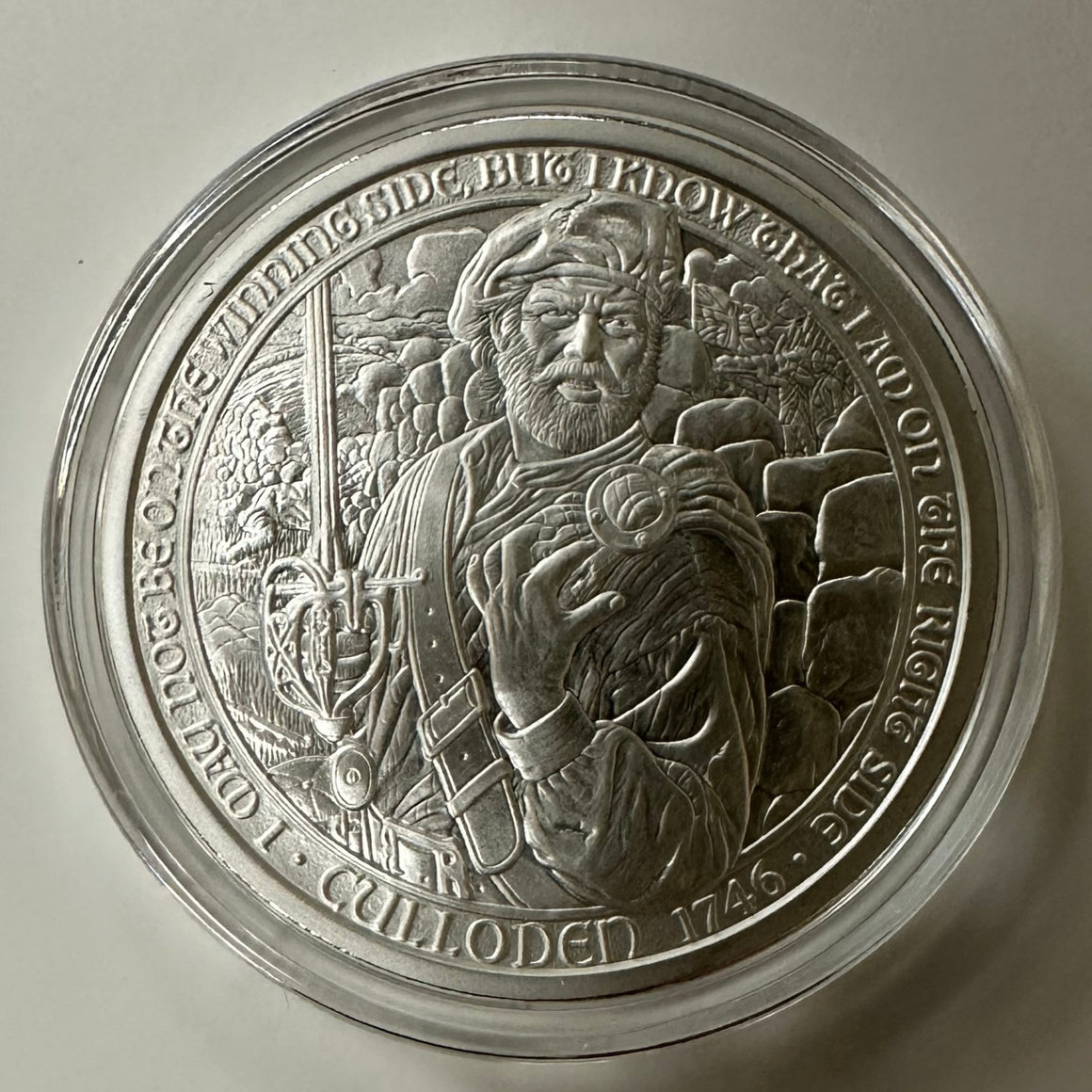 Silver Rouid The Clansman 2oz Brilliant Uncirculated .999 Silver Round - PM INC