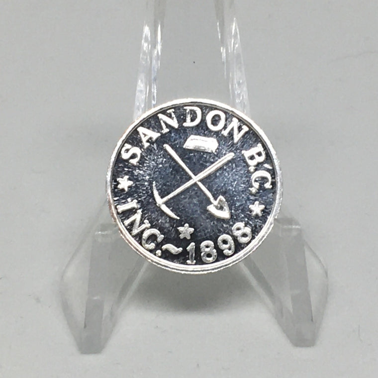 Vintage Sandon B.C. Trade Dollar .999 Silver