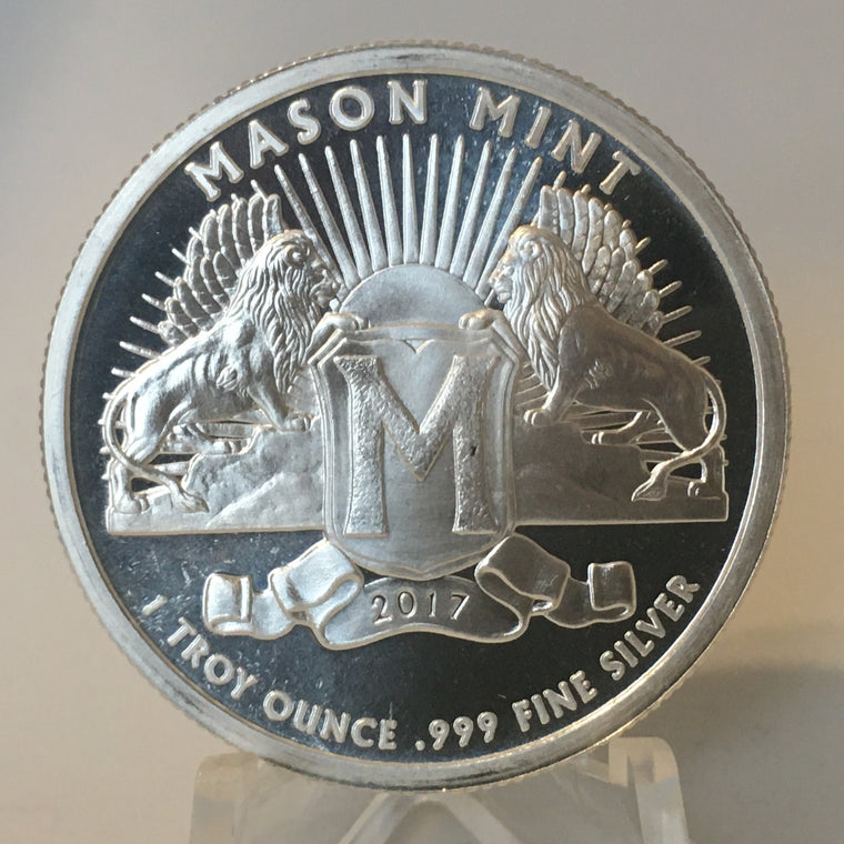Mason Mint Heritage, Proof-Like .999 Silver Round