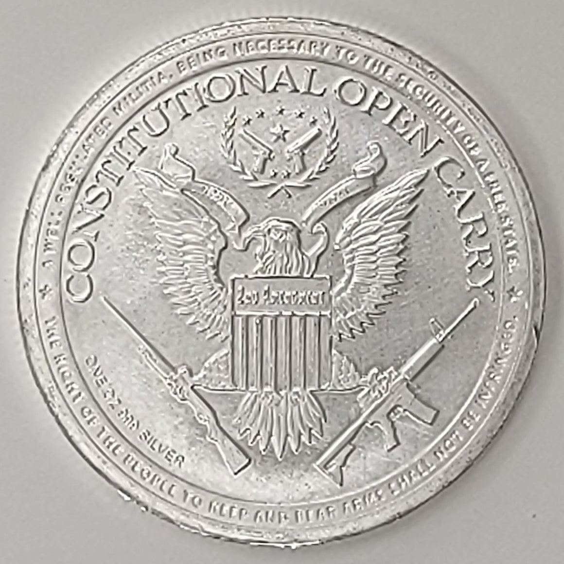 Constitutional Carry 1oz .999 Silver Round