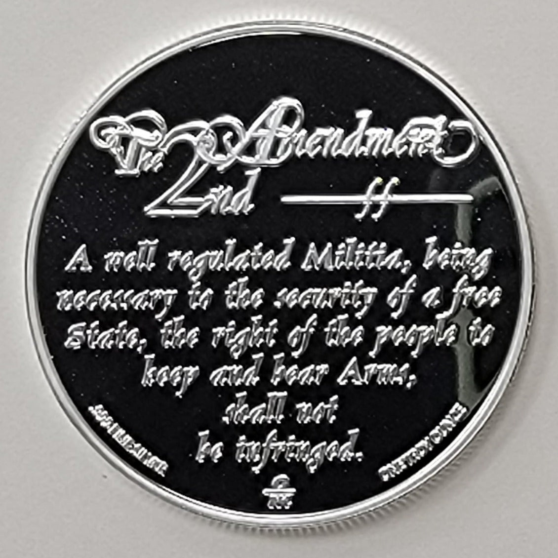 2nd Amendment Minuteman 1oz .999 Silver Proof Round