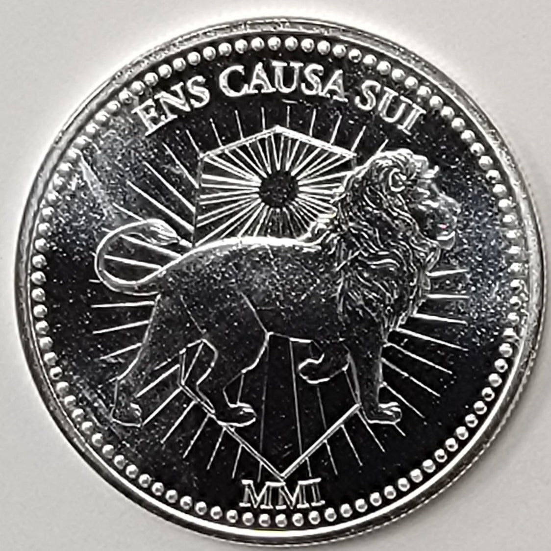 John Wick 1oz, .999 Fine Silver Continental Round