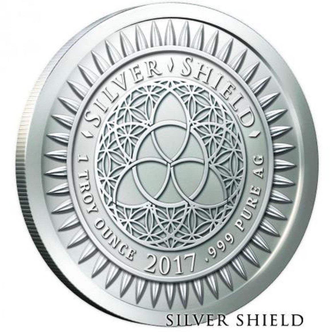 Grateful Death by Silver Shield, Mini Mintage - BU 1 oz .999 Silver Round