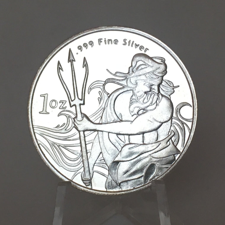 Trident Silver 1oz .999 Silver Round