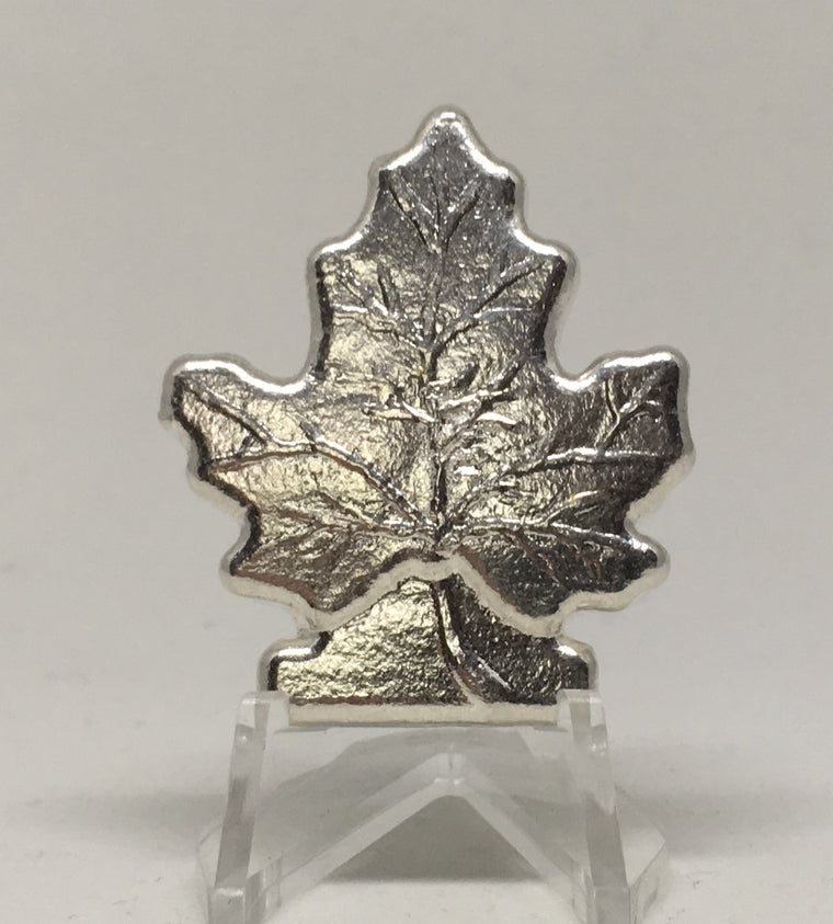 Pheli Mint Maple Leaf, Hand Poured 2oz, .999 Silver