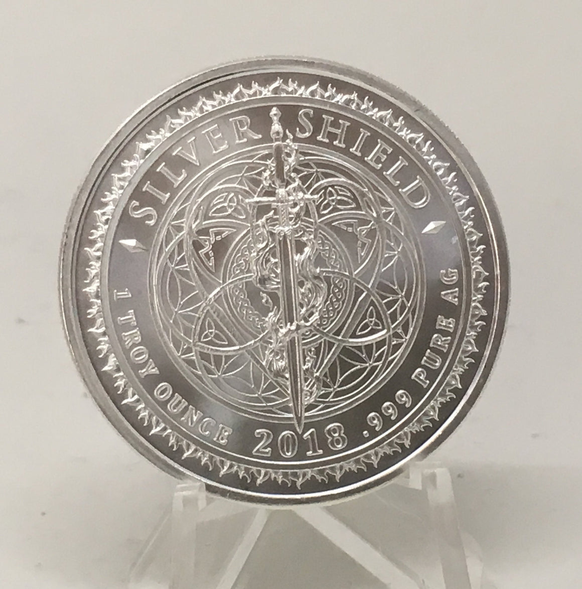 2018 BorgCoin by Silver Shield, Mini Mintage - BU 1 oz .999 Silver Round