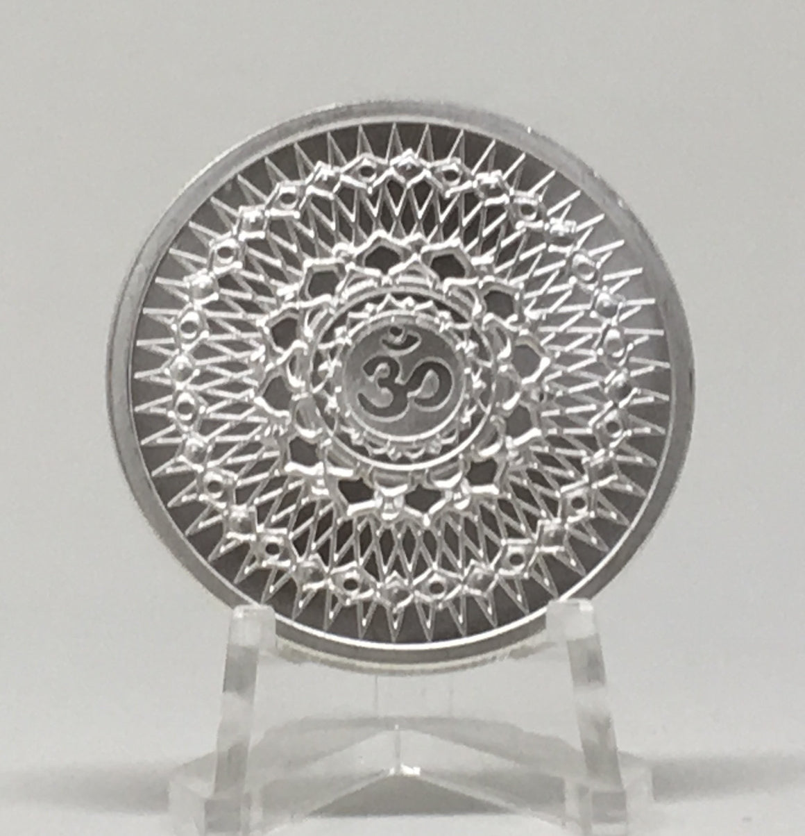 2018 Crown Chakra by Silver Shield, Mini Mintage - BU 1 oz .999 Silver Round