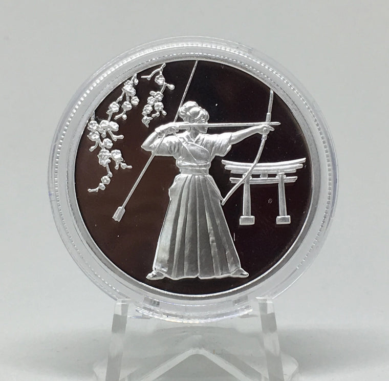 2020 Kyudo by Satosan Metals - 2 oz .999 Silver Round