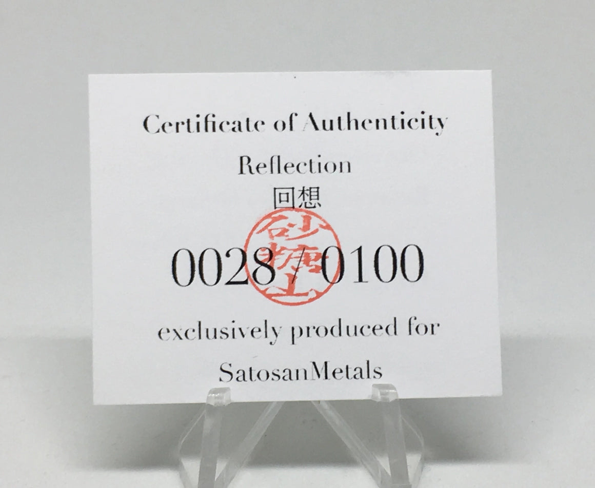 2019 Reflection by Satosan Metals - Proof 1 oz .999 Silver Round