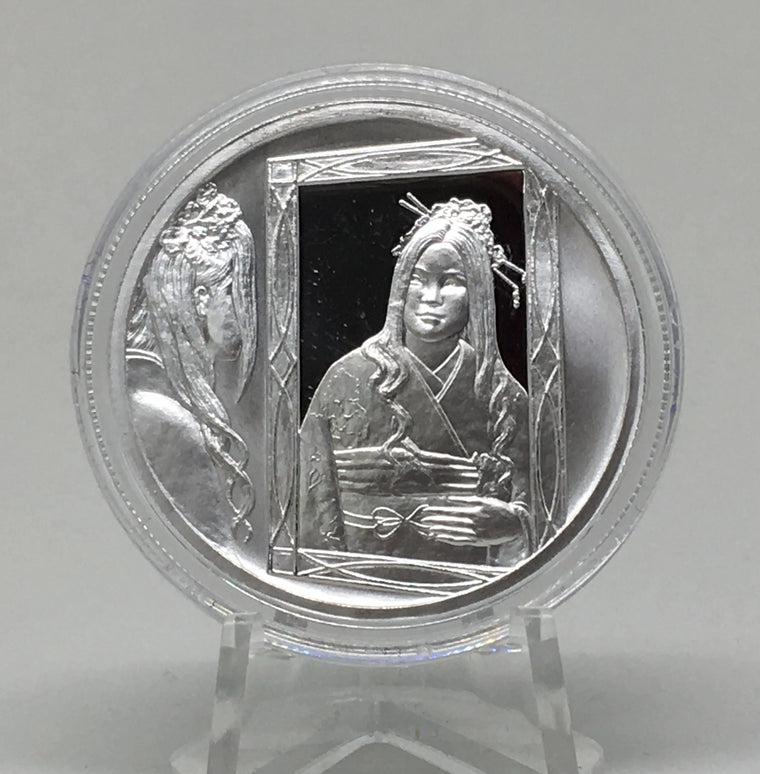 2019 Reflection by Satosan Metals - Proof 1 oz .999 Silver Round