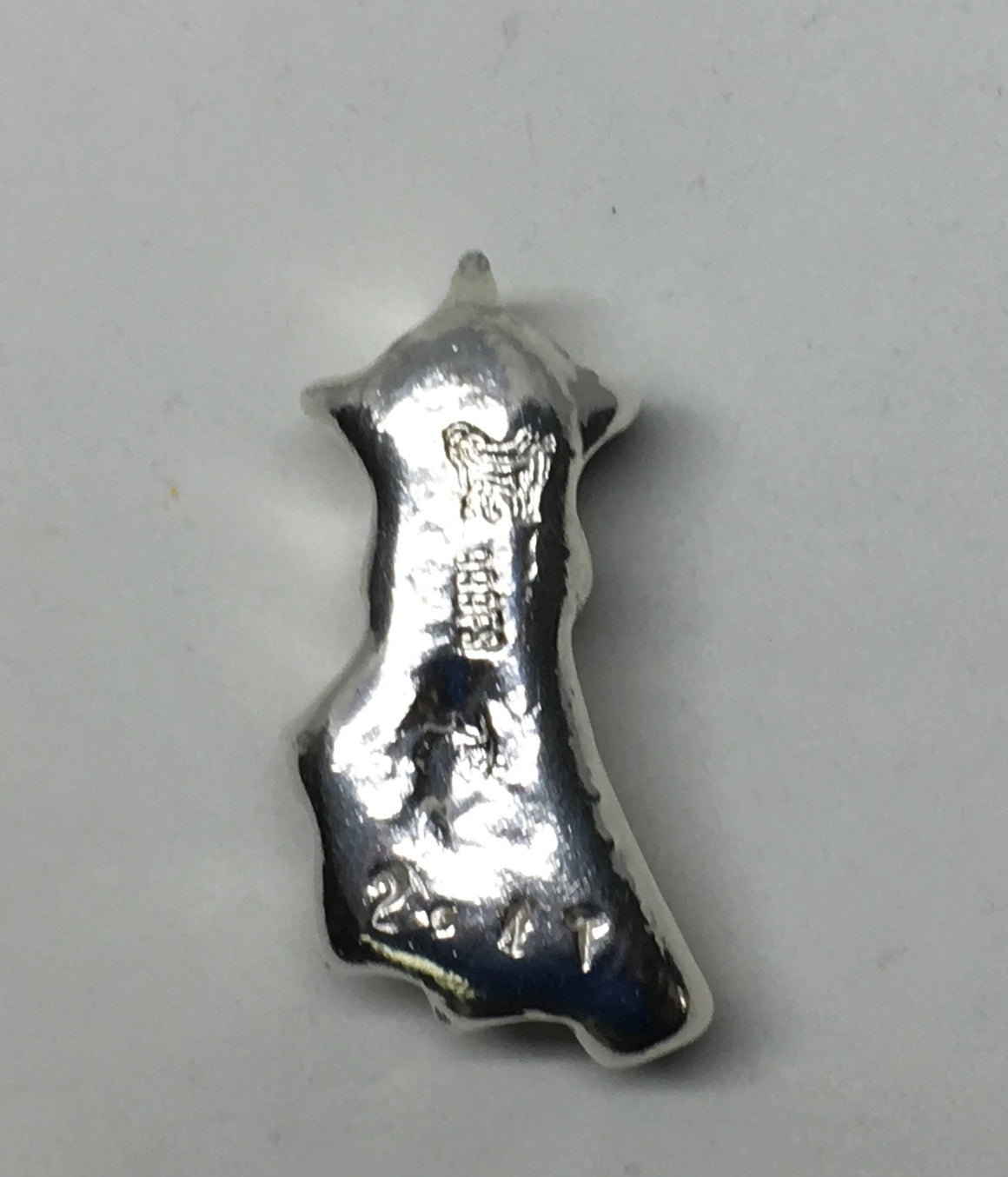 Shooting Star by Tomoko's Enterprize, .999 Fine Silver Poured Art