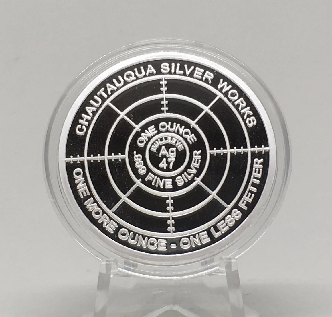 Through That Door Series #1 Journey, by Chautauqua Silver Works, 1oz .999 Fine Silver Round