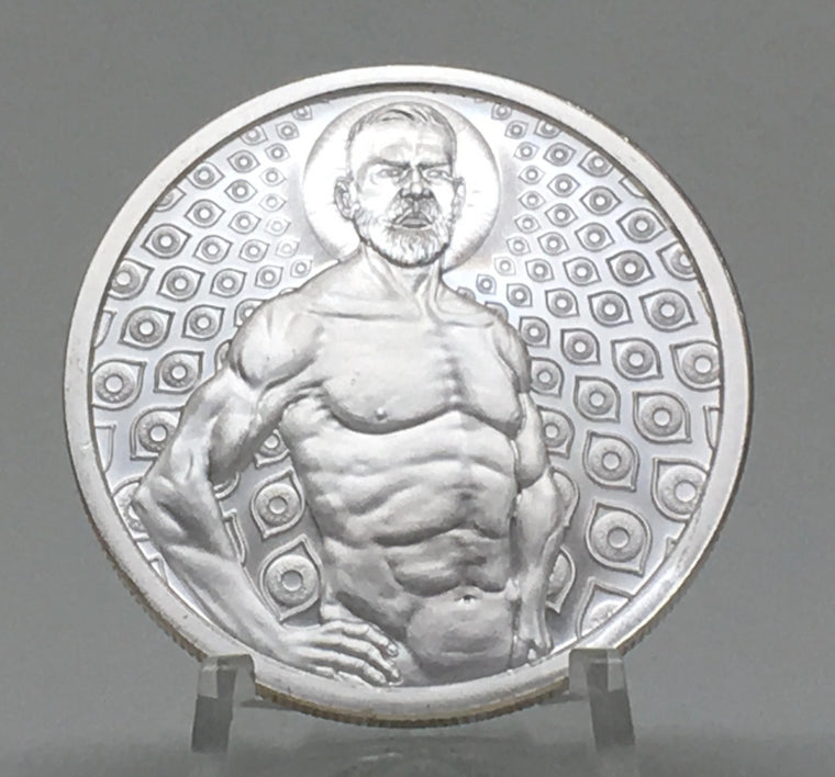 2019 Cosmic King by Silver Shield, Mini Mintage - BU 1 oz .999 Silver Round