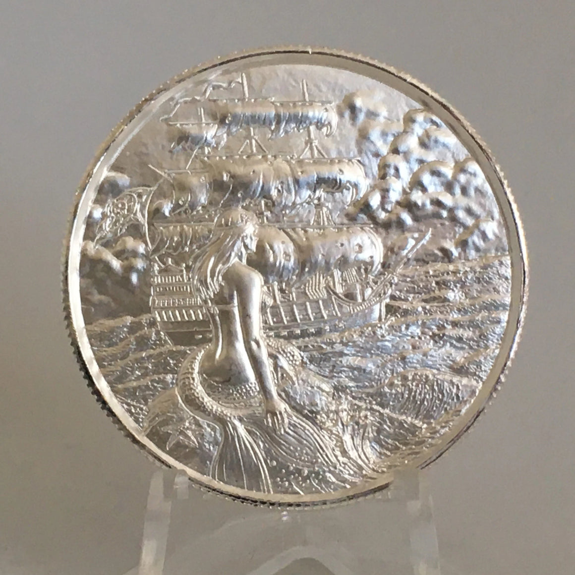 Privateer Series: Siren, 2oz Ultra High Relief Silver Round