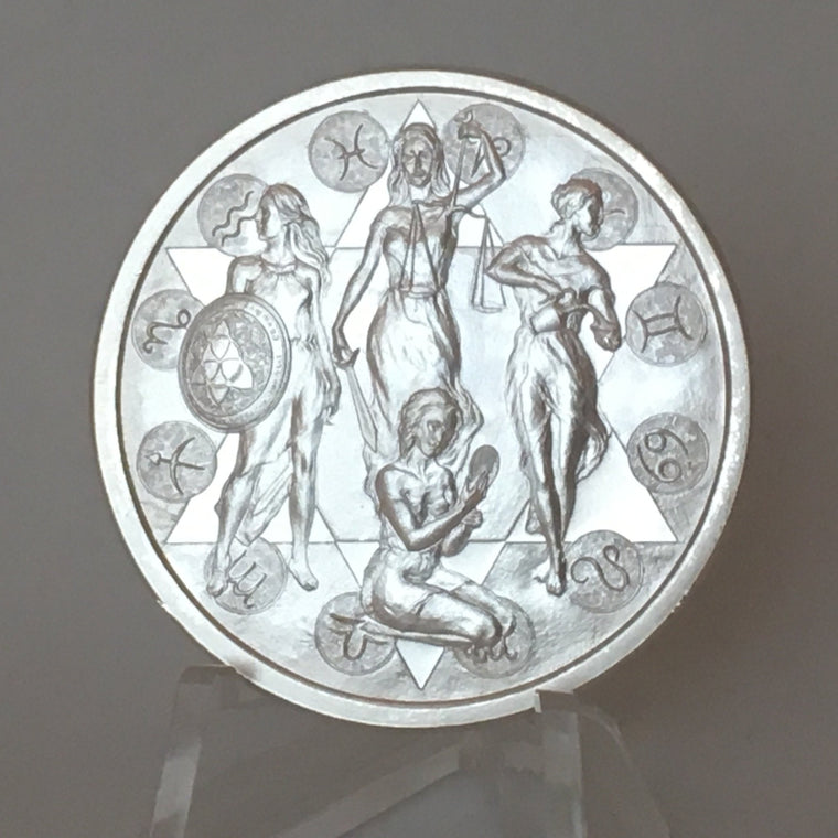 2020 Zodiac Virtue Mini Mintage by Silver Shield - BU 1 oz .999 Silver Round