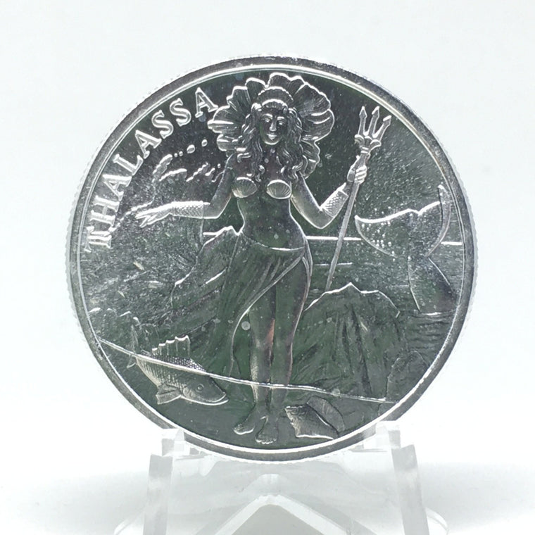 Thalassa by Trident Silver 1oz .999 Silver Round