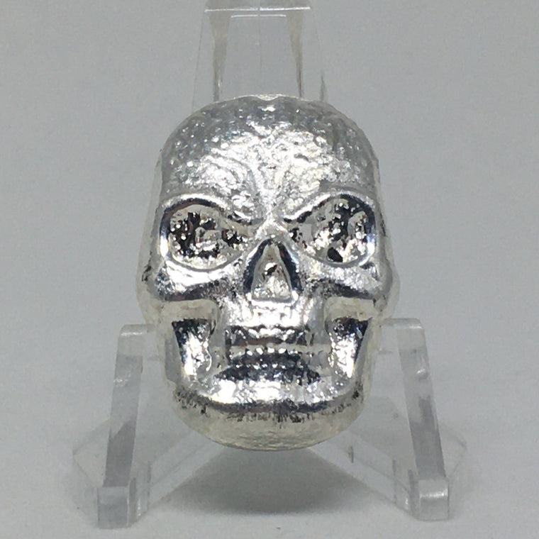 Celtic Skull by Beaver Bullion, 1oz .999 Silver