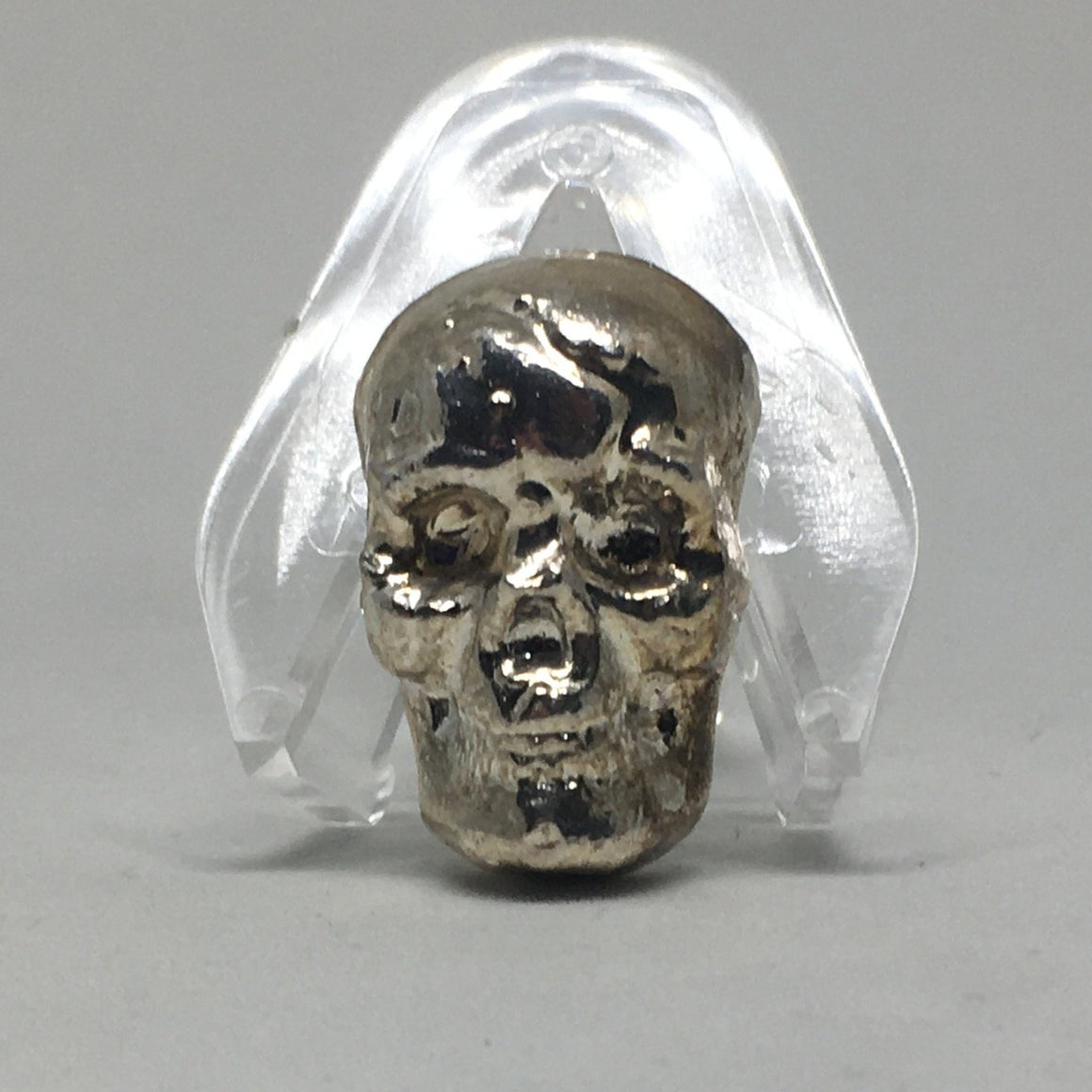 Beaver Bullion Skull, 1oz .999 Silver