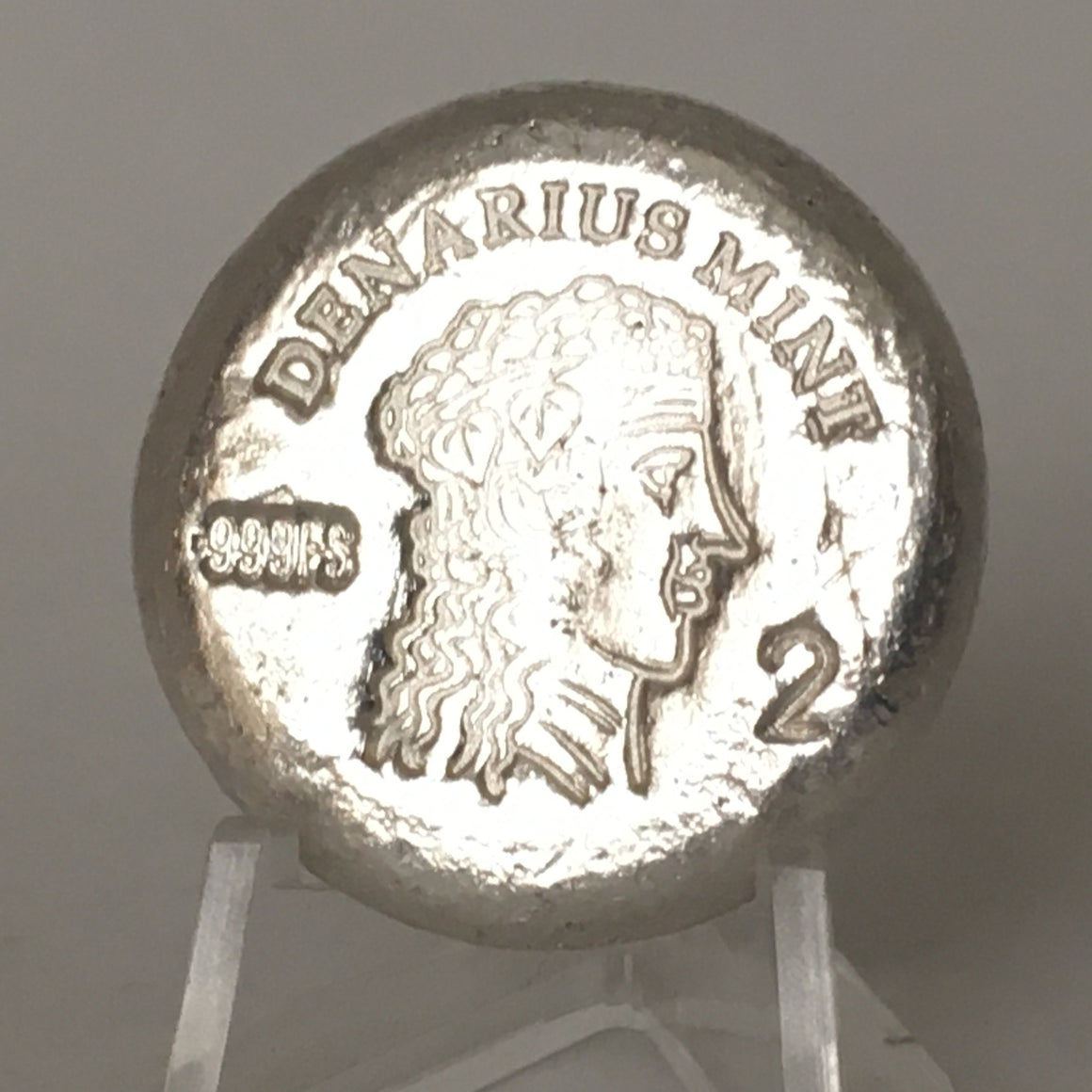 Roman Emperor by Denarius Mint, 2oz .999 Fine Silver Poured Art