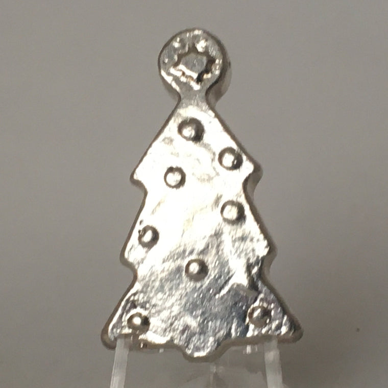 Christmas Tree by Tomoko's Enterprize, 2oz .999 Fine Silver Poured Art