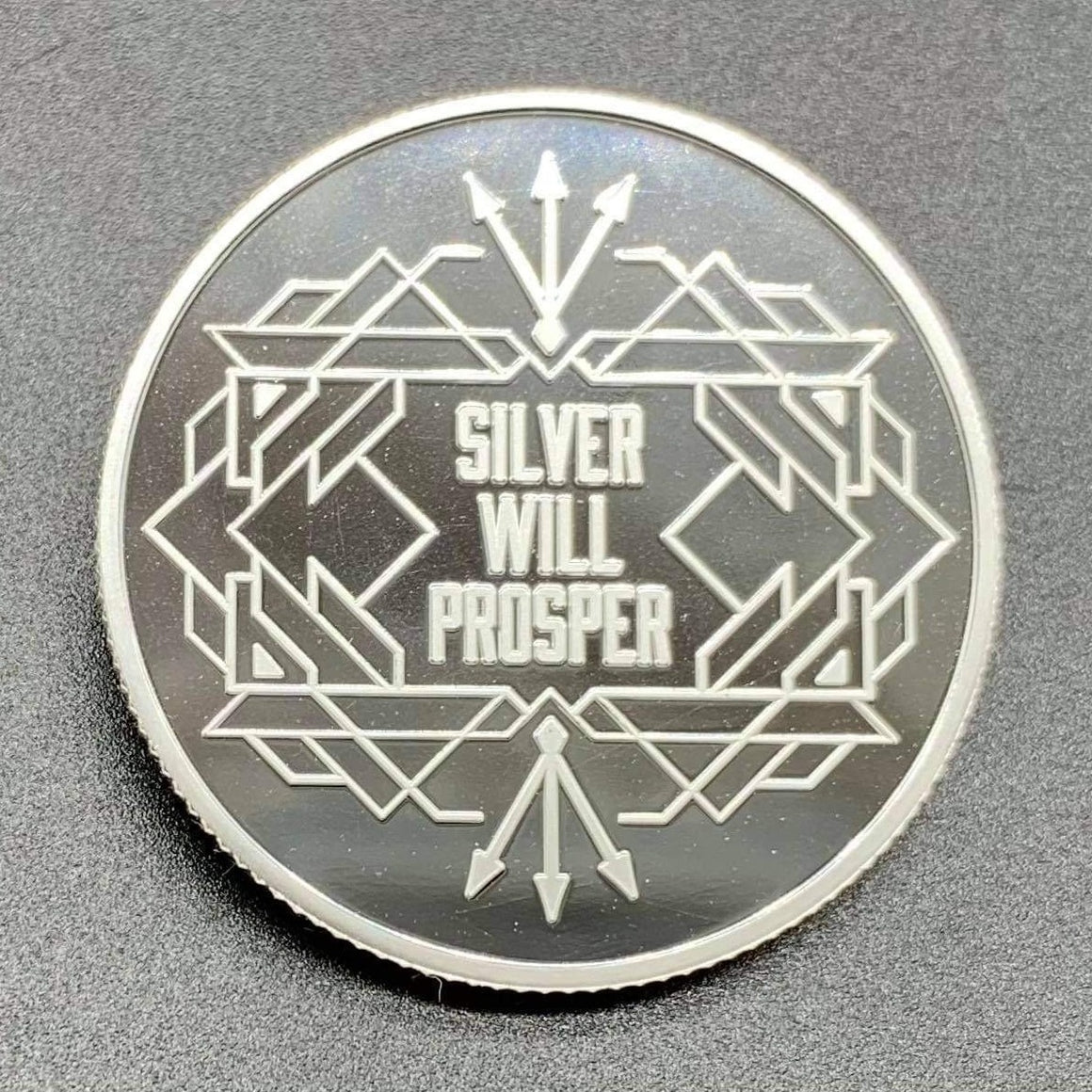 Silver Will Prosper, 1oz .999 Silver Round
