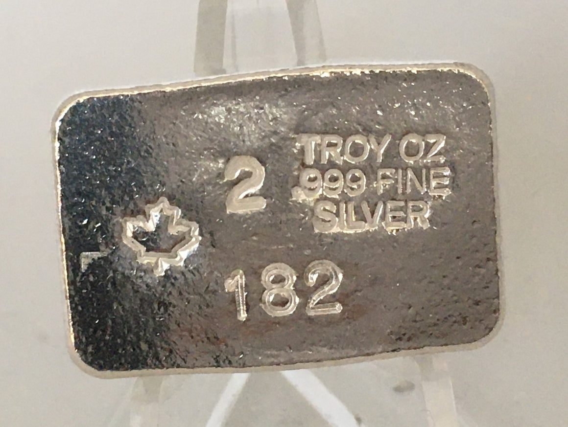 MG Limited & JP Metals Collaboration, 2oz Hand Poured .999 Silver Bar