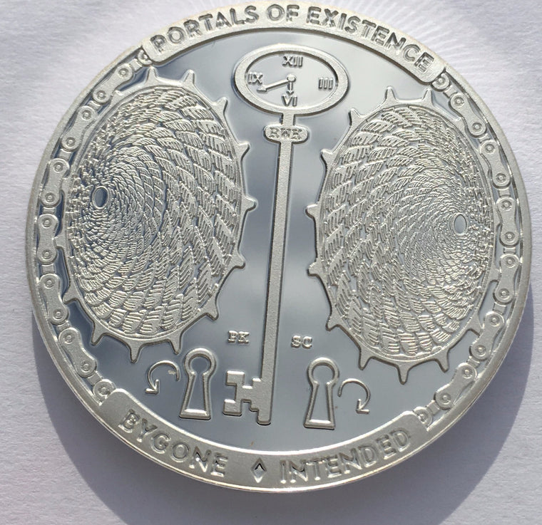 Portals of Existance - T.I.M.E Series by Chautauqua Silver Works, 1oz .999 Fine Silver Round