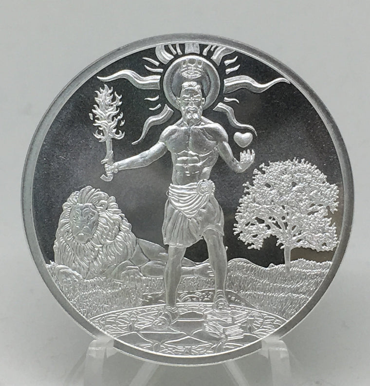 2018 King Within by Silver Shield, Mini Mintage - BU 1 oz .999 Silver Round
