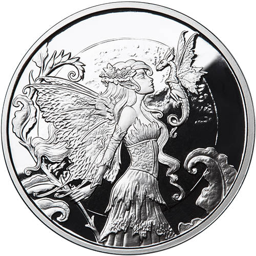#4 Discovery Fairy - Amy Brown Collection - 1oz .999 Silver Proof Round