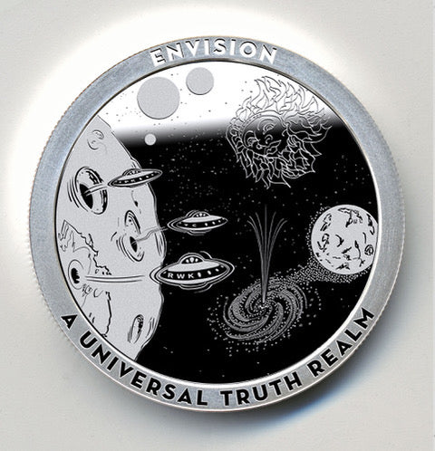 Envision by Chautauqua Silver Works, 1oz .999 Silver Proof Round.