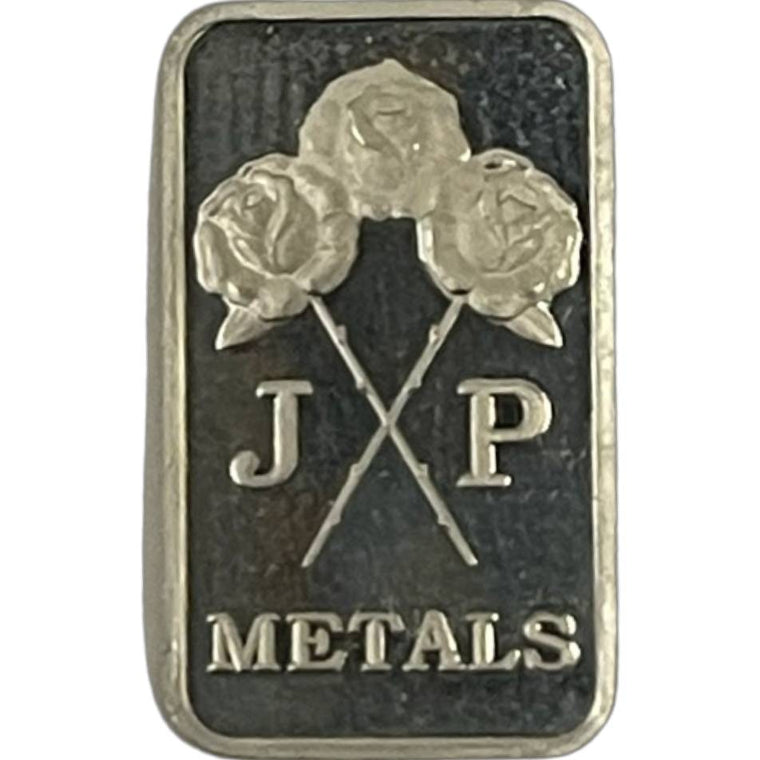 JP Metals Rose Bar, 1/10oz .999 Silver
