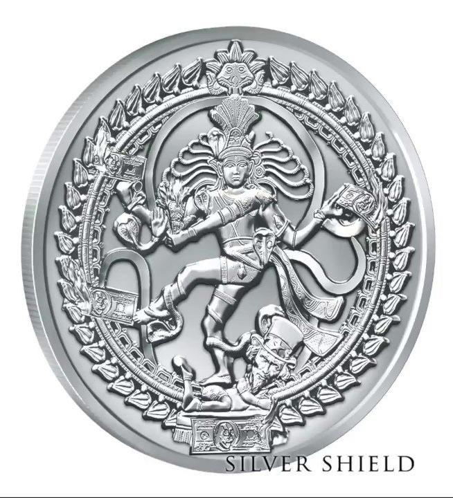 Nataraja by Silver Shield, Mini Mintage - BU 1 oz .999 Silver Round