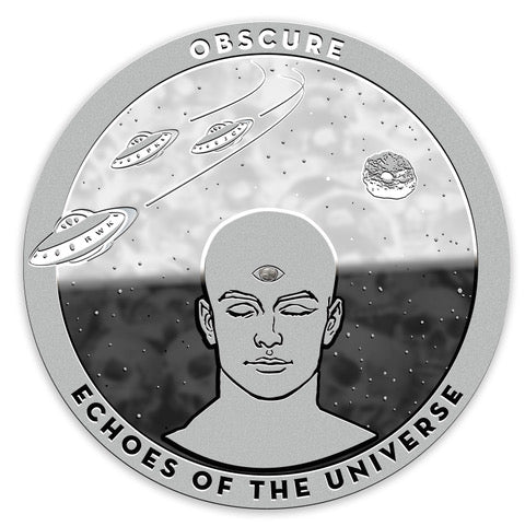 Obscure by Chautauqua Silver Works, 1oz .999 Silver Proof Round.