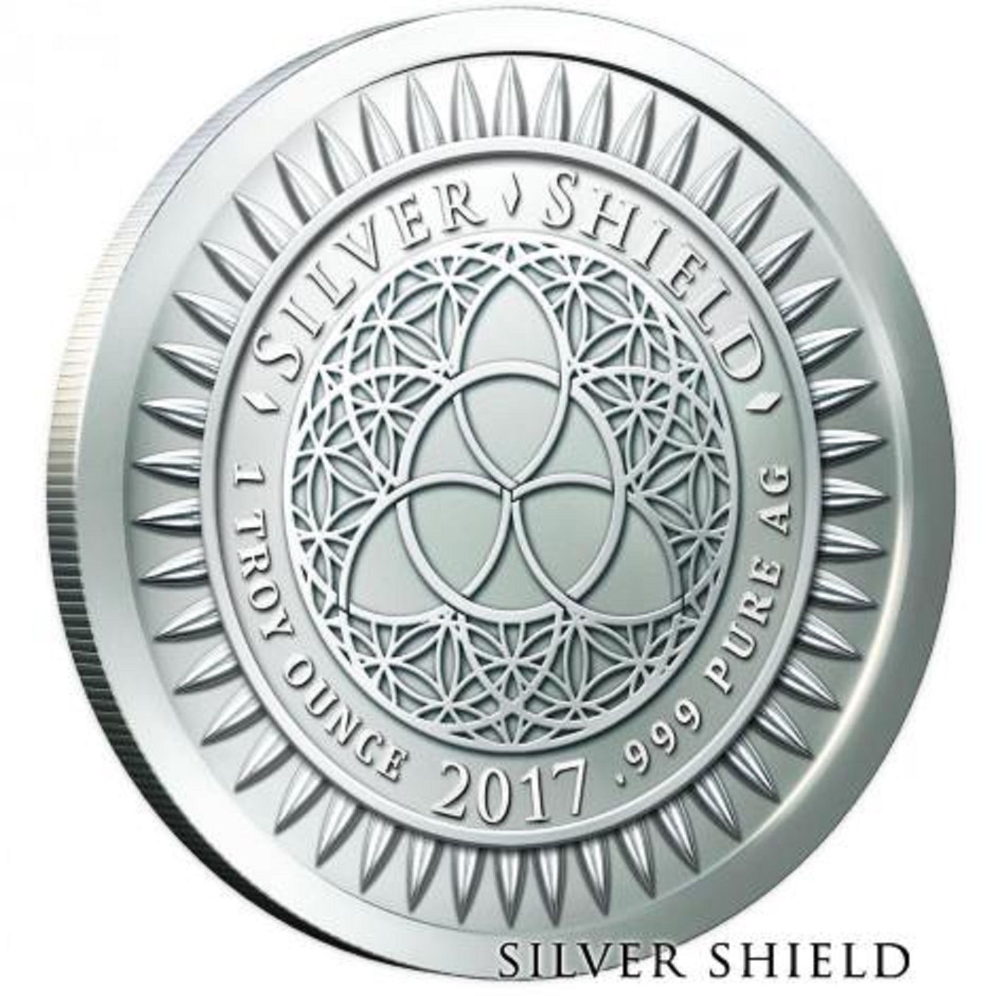 No Lie Gets to the Other Side by Silver Shield, BU 1 oz .999