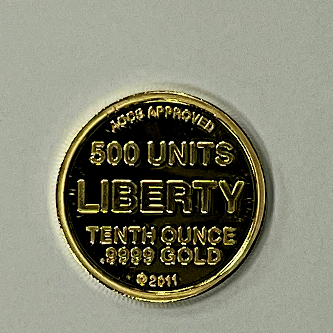Texas Liberty 1/10oz .9999 Gold Round